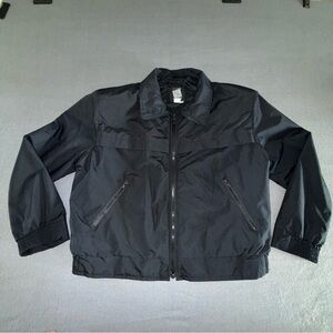 Hidden Agenda Men's Black Work Jacket zip pockets inside‎ open pockets size XL